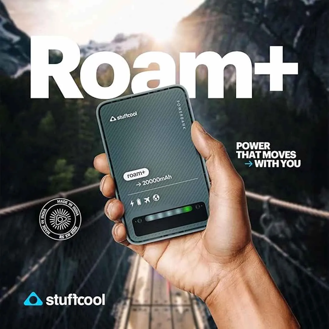 Stuffcool Roam  20000mAh Compact Powerbank