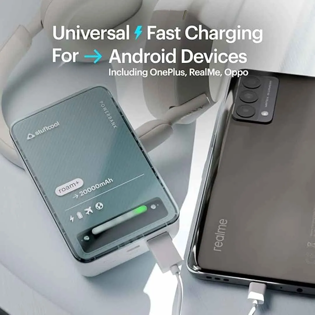 Stuffcool Roam  20000mAh Compact Powerbank