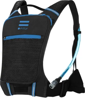 Sub90 Running Hydration Vest - Running Pack with Phone Holder, Storage, Thoracic Belt - Unisex Running Vest - Carry Personal Items - Lightweight Hydration Backpack (Blue, XS-S)