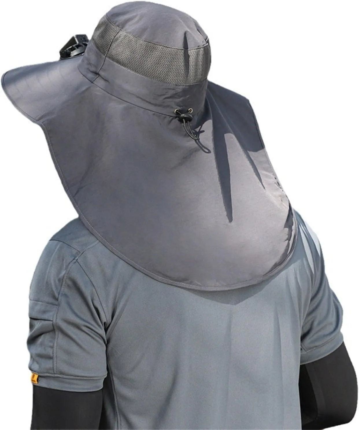 Sun Hat with 2 Solar Fan Outdoor Wide Brims Bucket Hat UPF 50  Sun Protection Fishing Beach Hat with Fan for Men Women