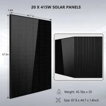 SunGoldPower SGR-18K20E | 18KW Off-Grid Solar Kit | 48VDC | 120V/240V