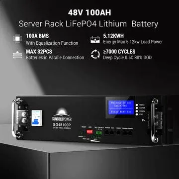 SunGoldPower SGR-18K20E | 18KW Off-Grid Solar Kit | 48VDC | 120V/240V