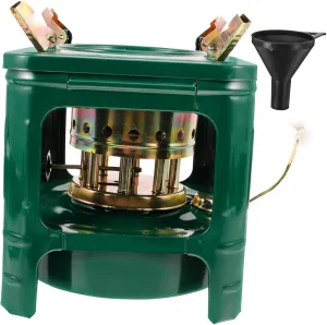 SUPVOX 1set Portable Kerosene Stove Compact Heating Stove for Outdoor Camping Barbecue Construction for Bonfire Garden Parties Convenient Capacity