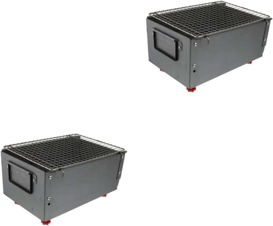 SUPVOX 2pcs Professional Stove Grill Outdoor Bbq Tool Camping Bbq Stove Charcoal Electric Grill