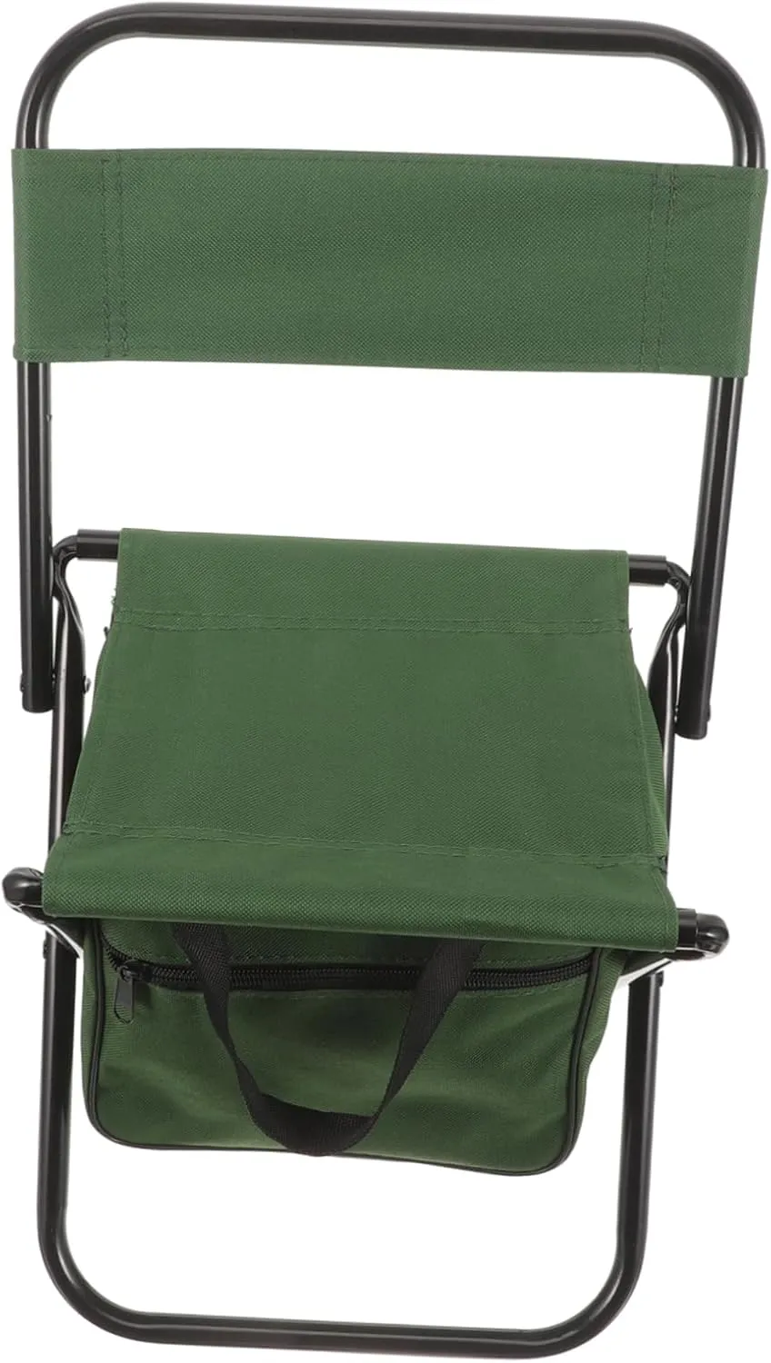SUPVOX Camping Chairs for Adults Portable Folding Stool Storage Bag Outdoor Heavy Duty Lightweight Compact