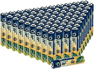 Synergy Digital Baby Monitor Batteries, Compatible with Angelcare AC1100 Baby Monitor, (Ni-MH, 1.25V, 1000mAh), Combo-Pack Includes: 72 x AAA Rechargeable Batteries