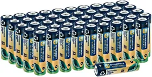 Synergy Digital Camera Batteries, Compatible with Mamiya Leaf Credo 80MP Digital Camera, (Ni-MH, 1.25V, 2800mAh), Combo-Pack Includes: 50 x AA Rechargeable Batteries