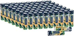 Synergy Digital Remote Control Batteries, Compatible with HUBSAN RC for X4 H107C  Quadcopter Remote Control, (Ni-MH, 1.25V, 2800mAh), Combo-Pack Includes: 72 x AA Rechargeable Batteries