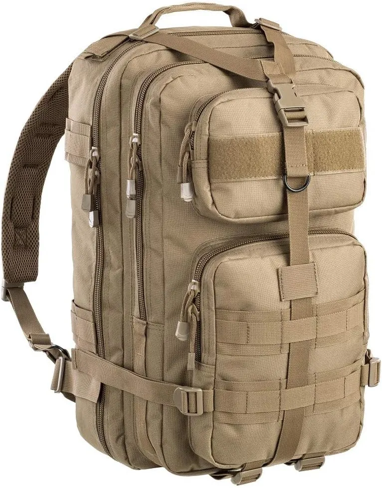 Tactical Hydro Backpack Compatible Coyote Tan 40 Litres 25 x 38 x 52 cm D5-L116 CT, Coyote Tan, Taglia unica