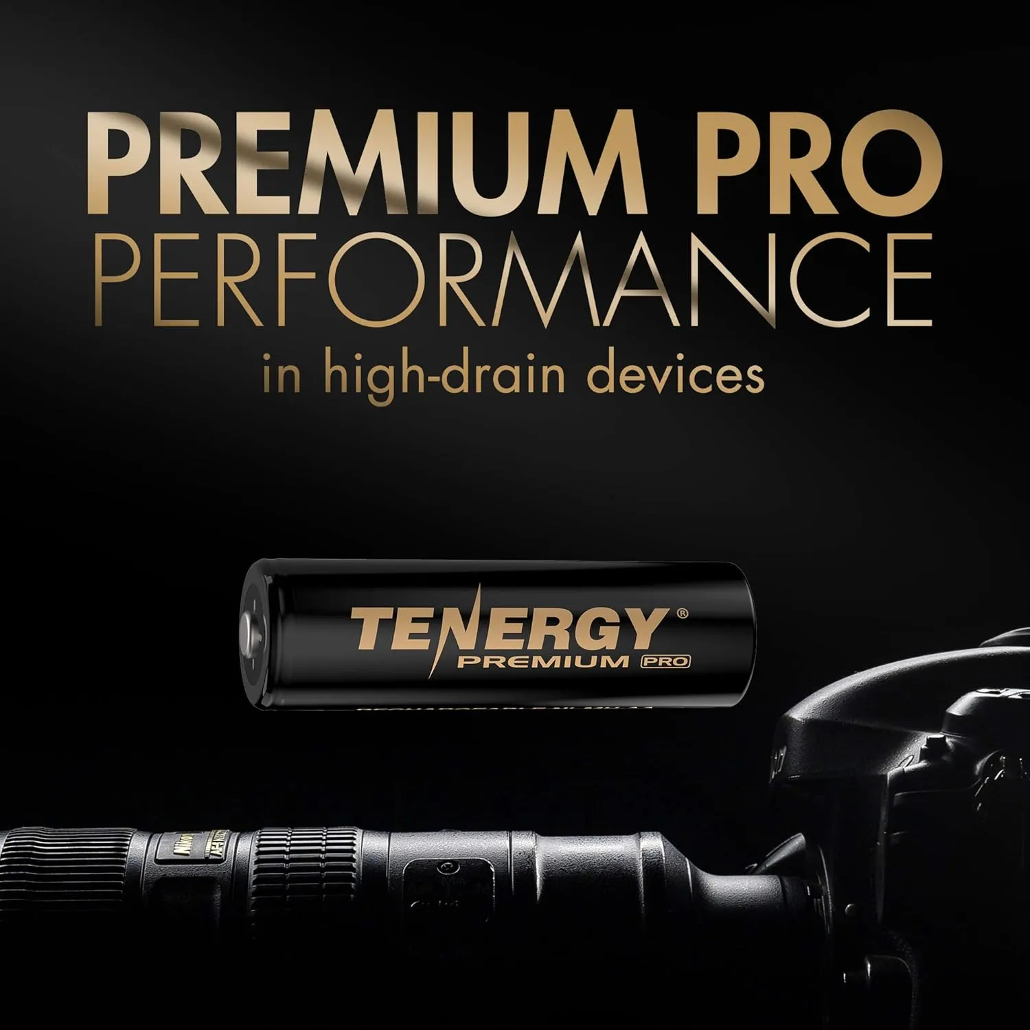 Tenergy Premium PRO Rechargeable AA Batteries, High Capacity 2800mAh NiMH AA Battery, 12 Pack Rechargeable Batteries