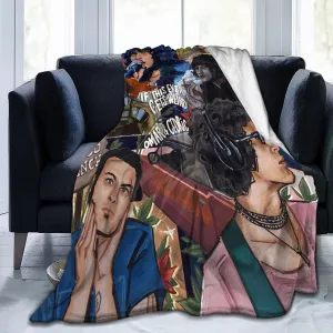 The Mars Volta Blanket Flannel Fleece Printed Throw Blankets Ultra Soft Micro Warm Blanket for All Season Bedding Chair Sofa Couch Bed 50"x40"