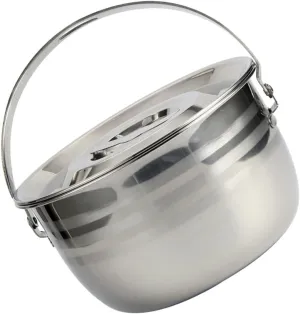 Thicken Camping Stew Pot Non Stick Cooking Pot for Outdoor Use Efficient Heat Transfer for Soup Hot Pot and More Camping Gear