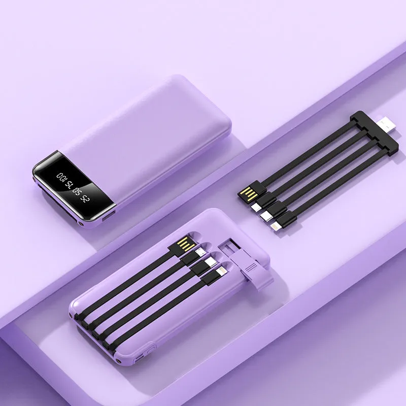 Thin multi-adapter High Capacity Power Bank