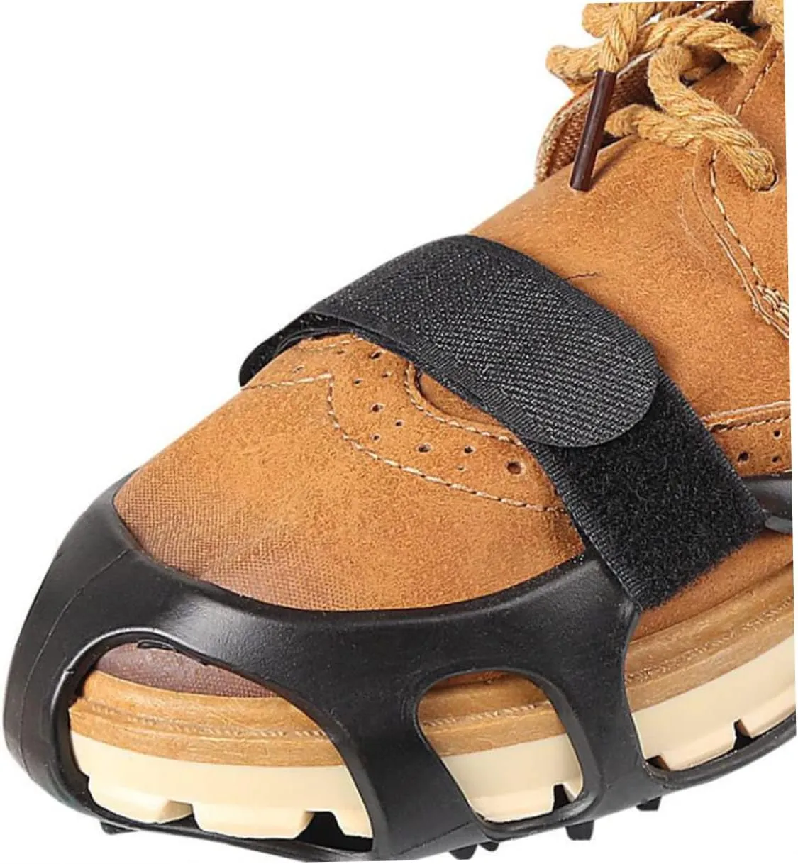 Tie Elastic Shoelace Crampons Ice Cleats Snow Traction Cleats for Shoes Cable Straps Adjustable Shoes