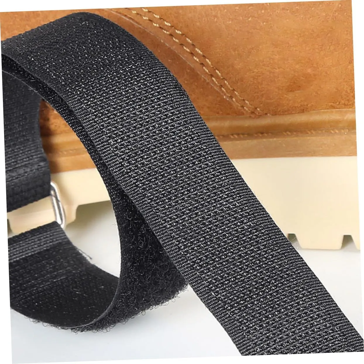 Tie Elastic Shoelace Crampons Ice Cleats Snow Traction Cleats for Shoes Cable Straps Adjustable Shoes