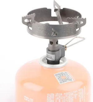 Titanium Camp Stove Windscreen for BRS-3000T Stove/ST-310 Ultralight Backpacking Windscreen for Camping Stove With Storage Bag