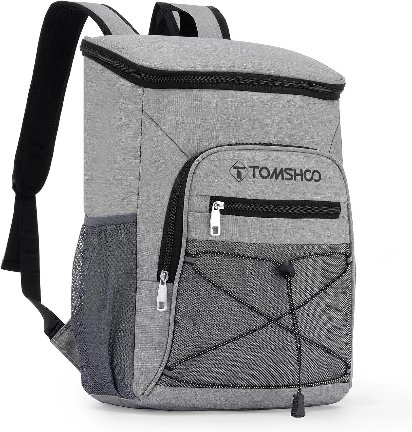 TOMSHOO Cooler Backpack 33 Cans, Lightweight Backpack Coolers Insulated Leak Proof Portable Lightweight Cooler Bag Camping Ice Chest Backpack Hiking, Beach