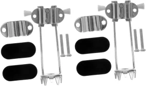 Totority Ice Claws Crampons for Walking Sticks Winter Snow Crutch Tips for Enhanced Safety