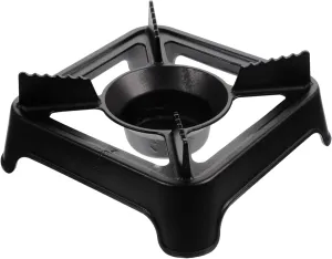 Totority Portable Cast Stove Small Alcohol Grill for Outdoor Cooking for Camping Picnics Backpacking Hollow Design for Circulation