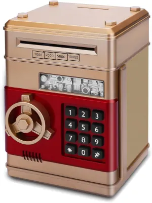 Toy Piggy Bank, Electronic Password Saving Box Gift for Kids