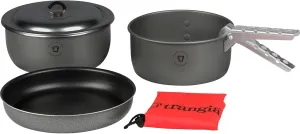 TRANGIA Tundra 3 Hard Anodized Camping Cook Pot Set