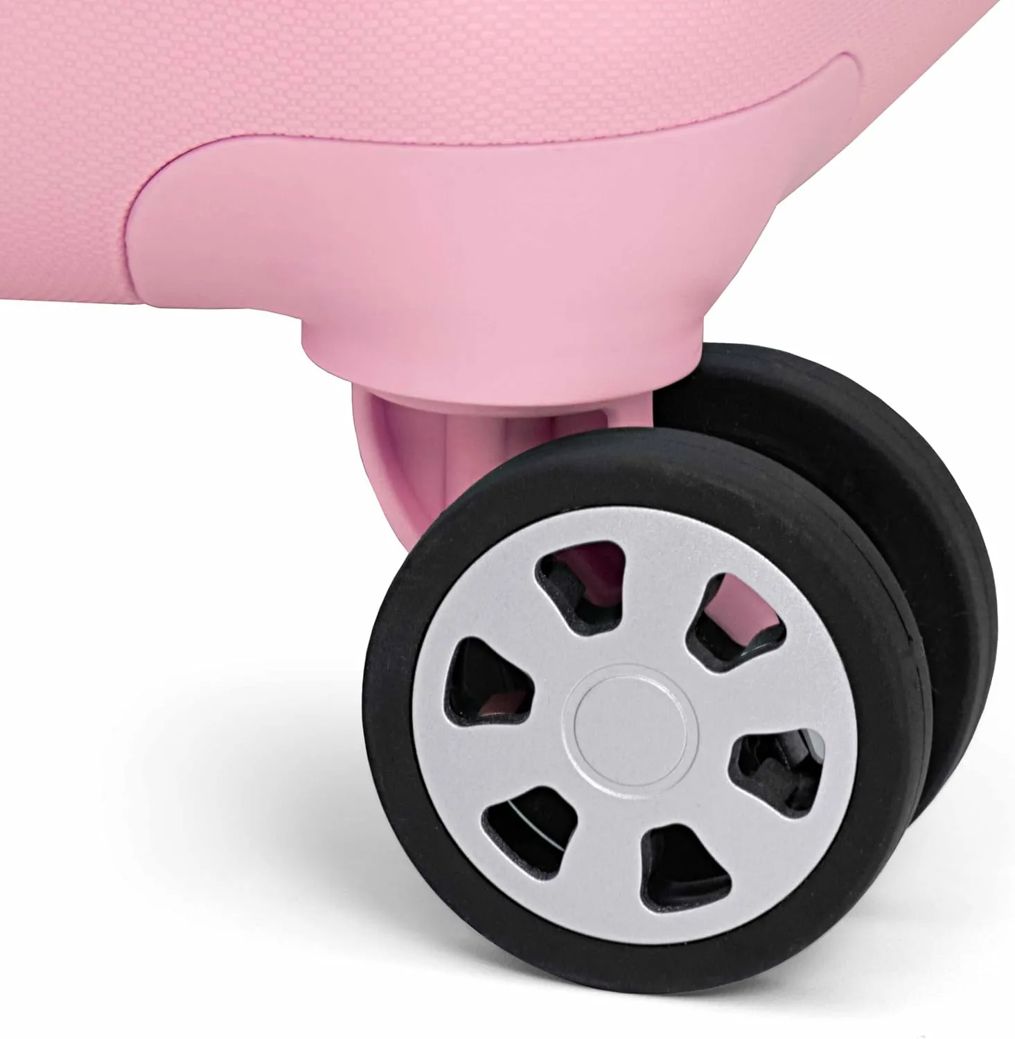 Traveler's Choice Pagosa Indestructible Hardshell Expandable Spinner Luggage, Pink, Carry-on