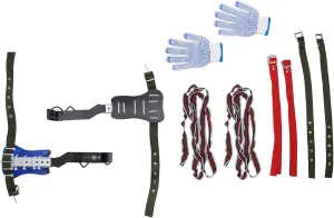 Tree Climbing Spikes Set, Tree Climbing Gear with Adjustable Climbing Belt Rope and Hand Ascender, Climbing Tools Kit for Climbing, Picking Fruit, Indoor and Outdoor Sports(bear 330.69lbs)