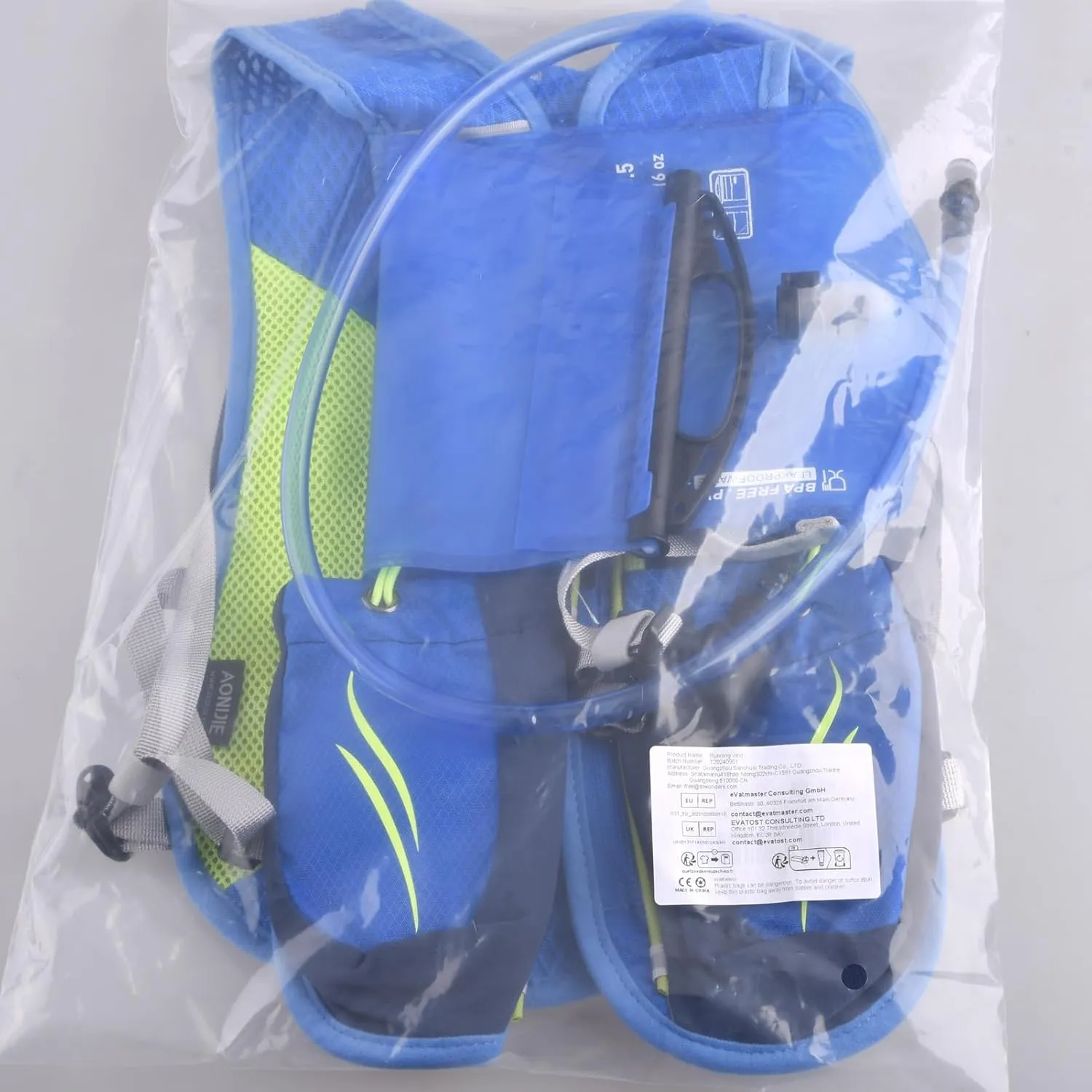 TRIWONDER Running Hydration Vest Water Pack Backpack for Women Men 5.5L 5L Runner Trail Race Marathon Cycling Hiking Jogging