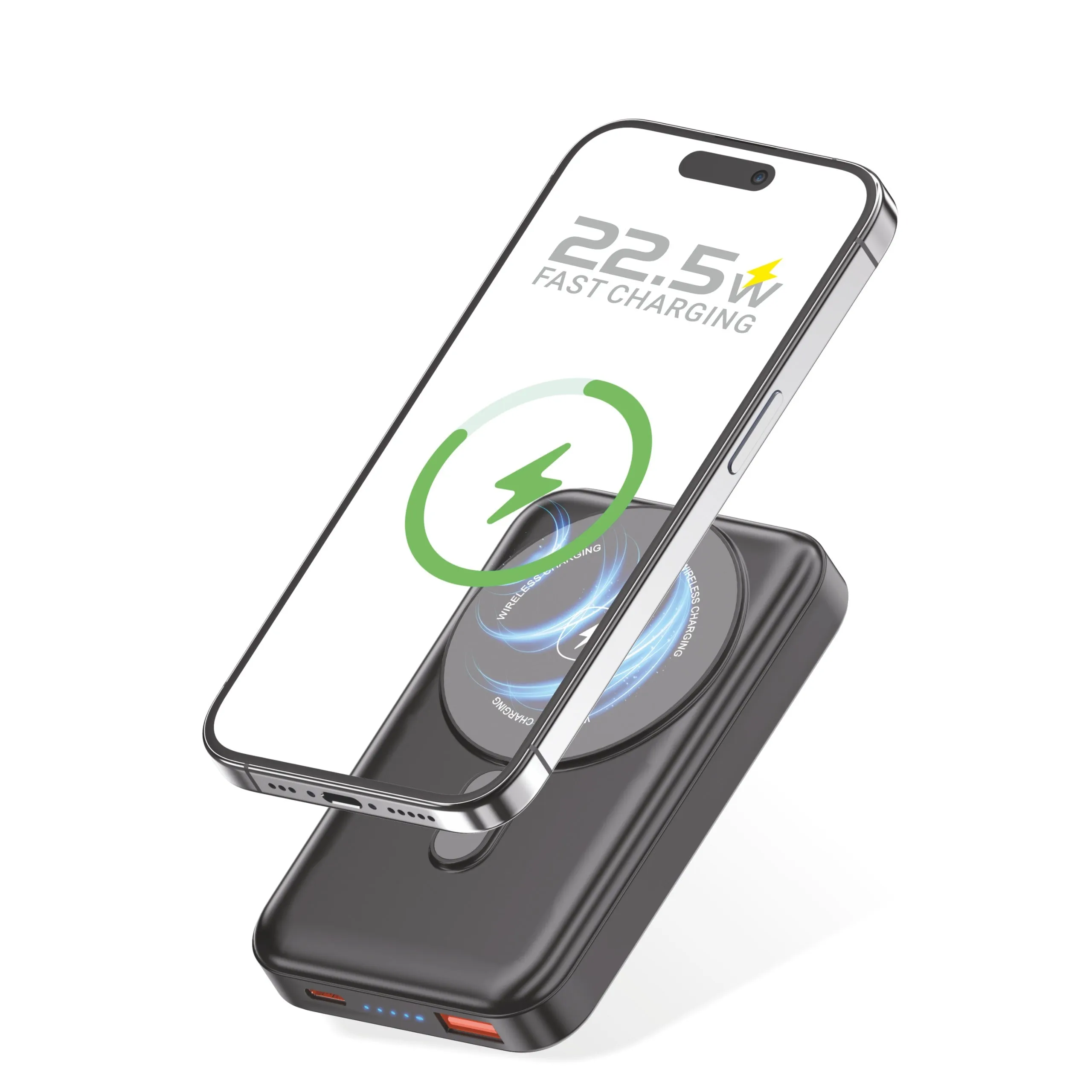 U&i Empire Series 10K mAh Battery Capacity Power Bank | 15W Magsafe Wireless Charging