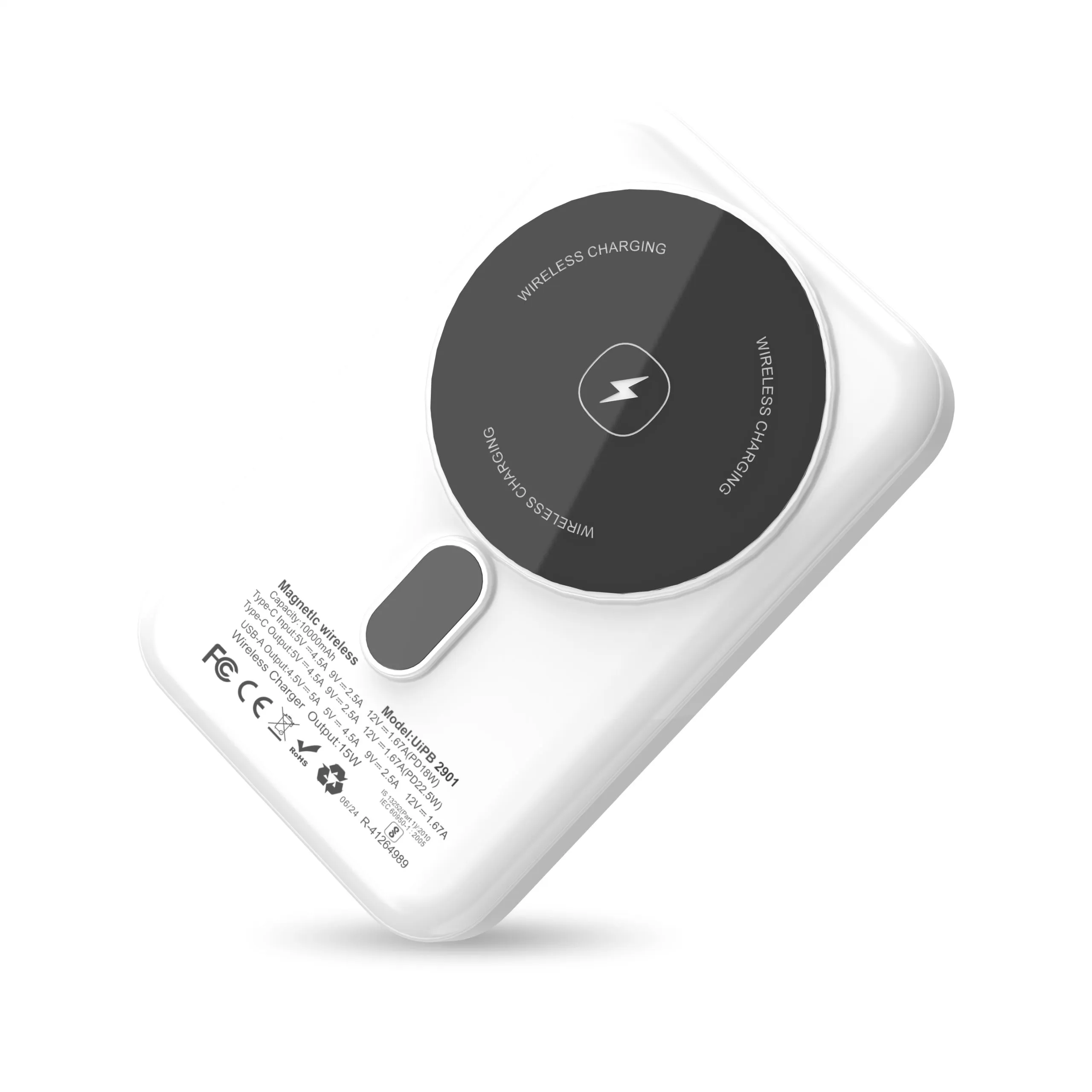 U&i Empire Series 10K mAh Battery Capacity Power Bank | 15W Magsafe Wireless Charging