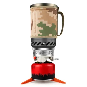 Ultra-Compact Backpacking Stove & Portable Cooking System