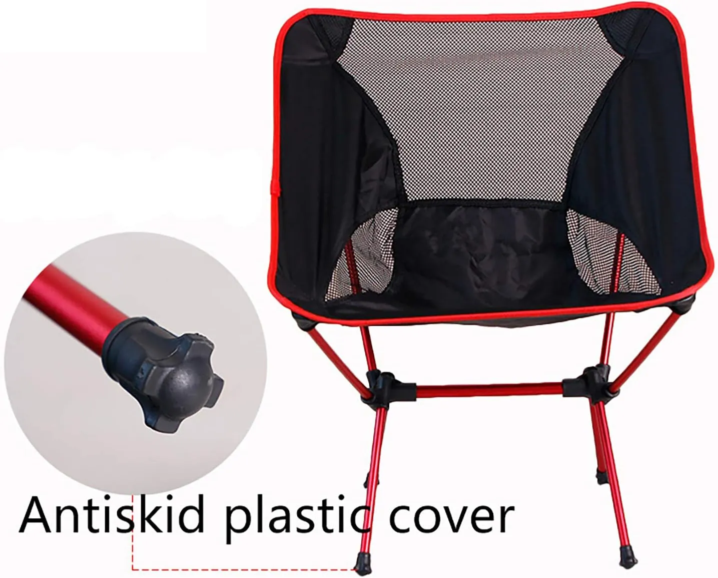 Ultralight Folding Camping Chair, Portable Compact for Outdoor Camp, Travel, Beach, Picnic, Festival, Hiking, Lightweight Backpacking