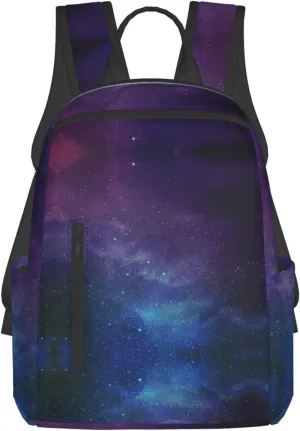 Universe With Stars And Galaxy Interstellar Lightweight Outdoor Backpack Functional Bag For Travel Work And Hiking Backpack For Men