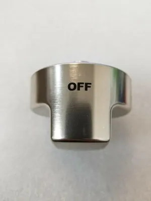 #US Replacement Part for (500 Off) for Wolf Gas Stove Oven Range Real Stainless Steel Knob Assy knobpart#4561927