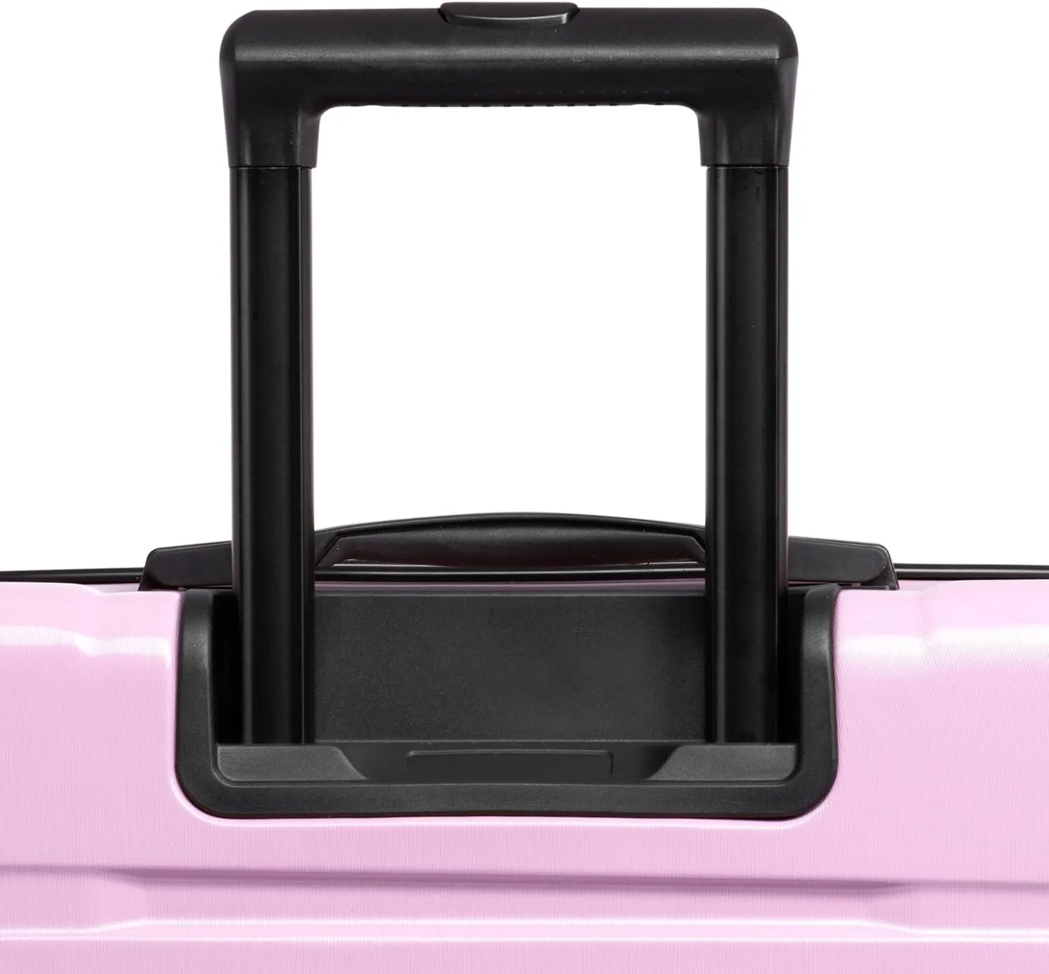 U.S. Traveler Boren Polycarbonate Hardside Rugged Travel Suitcase Luggage with 8 Spinner Wheels, Aluminum Handle, Lavender, Carry-on 22-Inch, USB Port