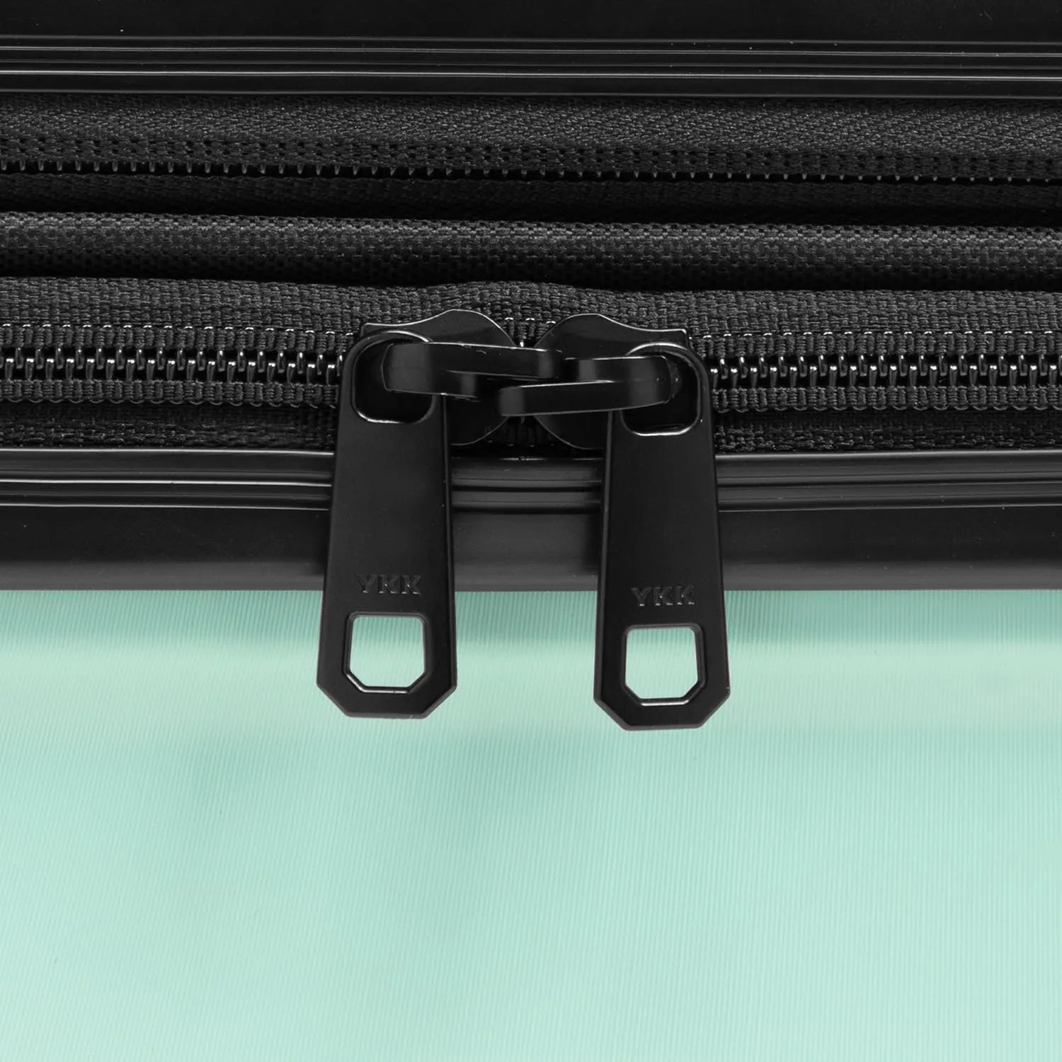 U.S. Traveler Boren Polycarbonate Hardside Rugged Travel Suitcase Luggage with 8 Spinner Wheels, Aluminum Handle, Mint, Carry-on 22-Inch, USB Port