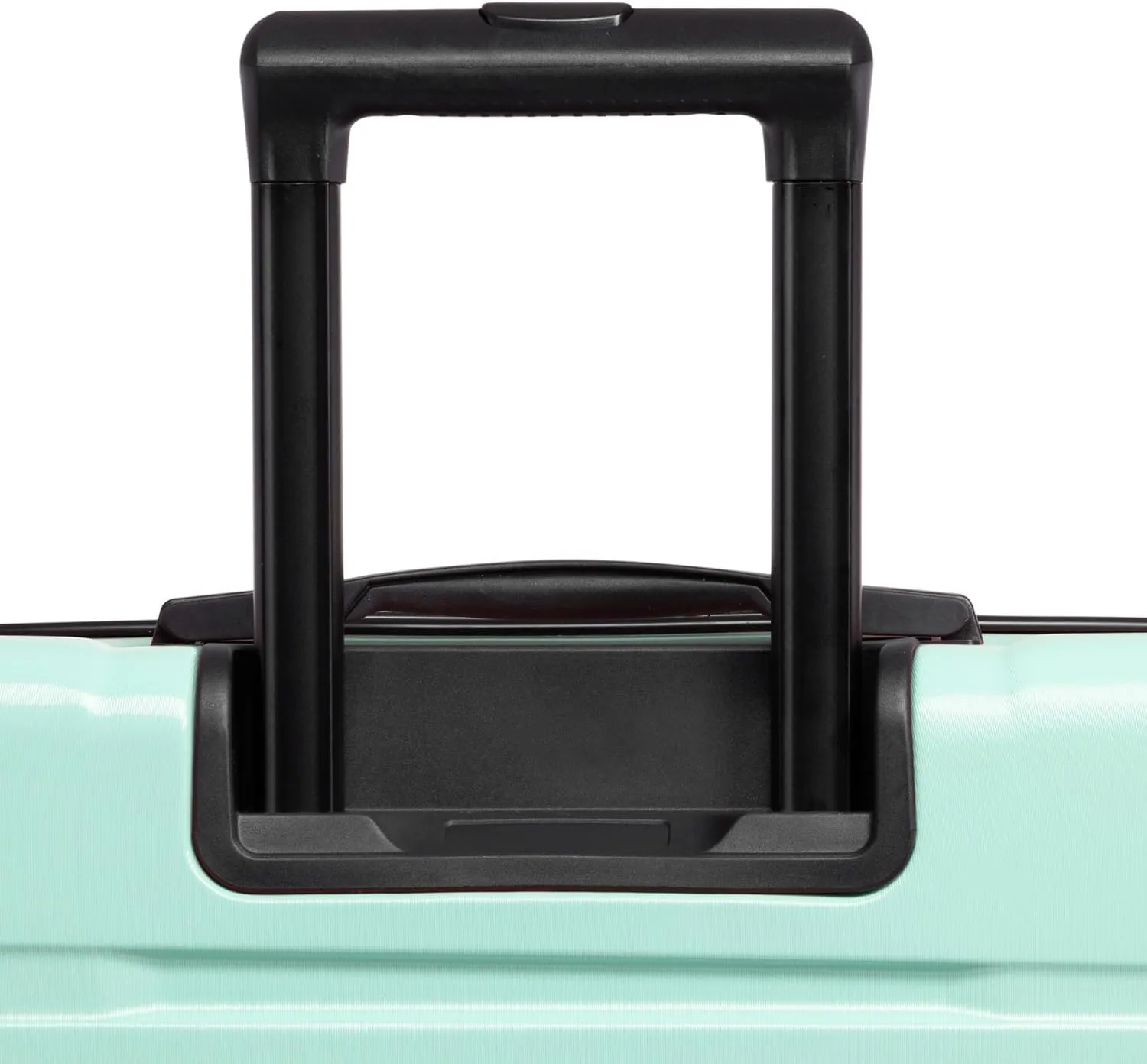 U.S. Traveler Boren Polycarbonate Hardside Rugged Travel Suitcase Luggage with 8 Spinner Wheels, Aluminum Handle, Mint, Carry-on 22-Inch, USB Port