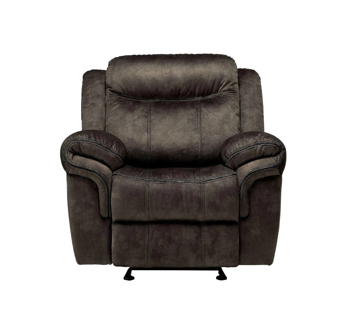USA Chocolate Manual Glider Recliner sofa Chair for Living room Bedroom Home Theater Furniture Couch Recliners