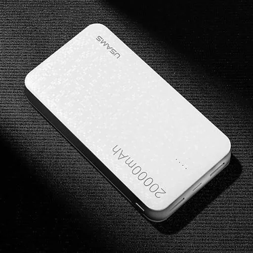 USAMS Universal Dual USB Power bank 20000 mAh bank power Portable phone Charger Powerbank mobile phone charger