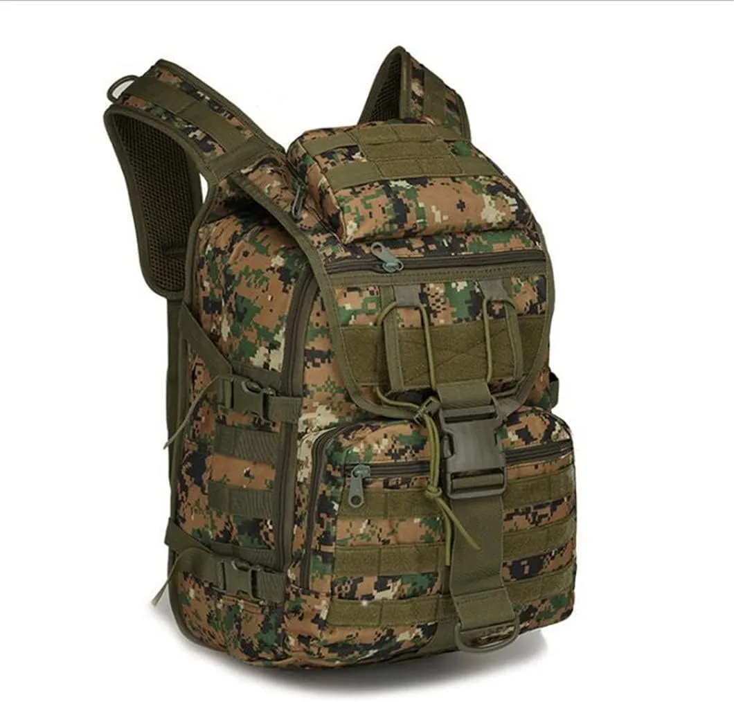 USDBE 40L Military Tactical Army Backpack Men Outdoor Climbing Hiking Travel Camping Sport Backpack Camouflage Backapck