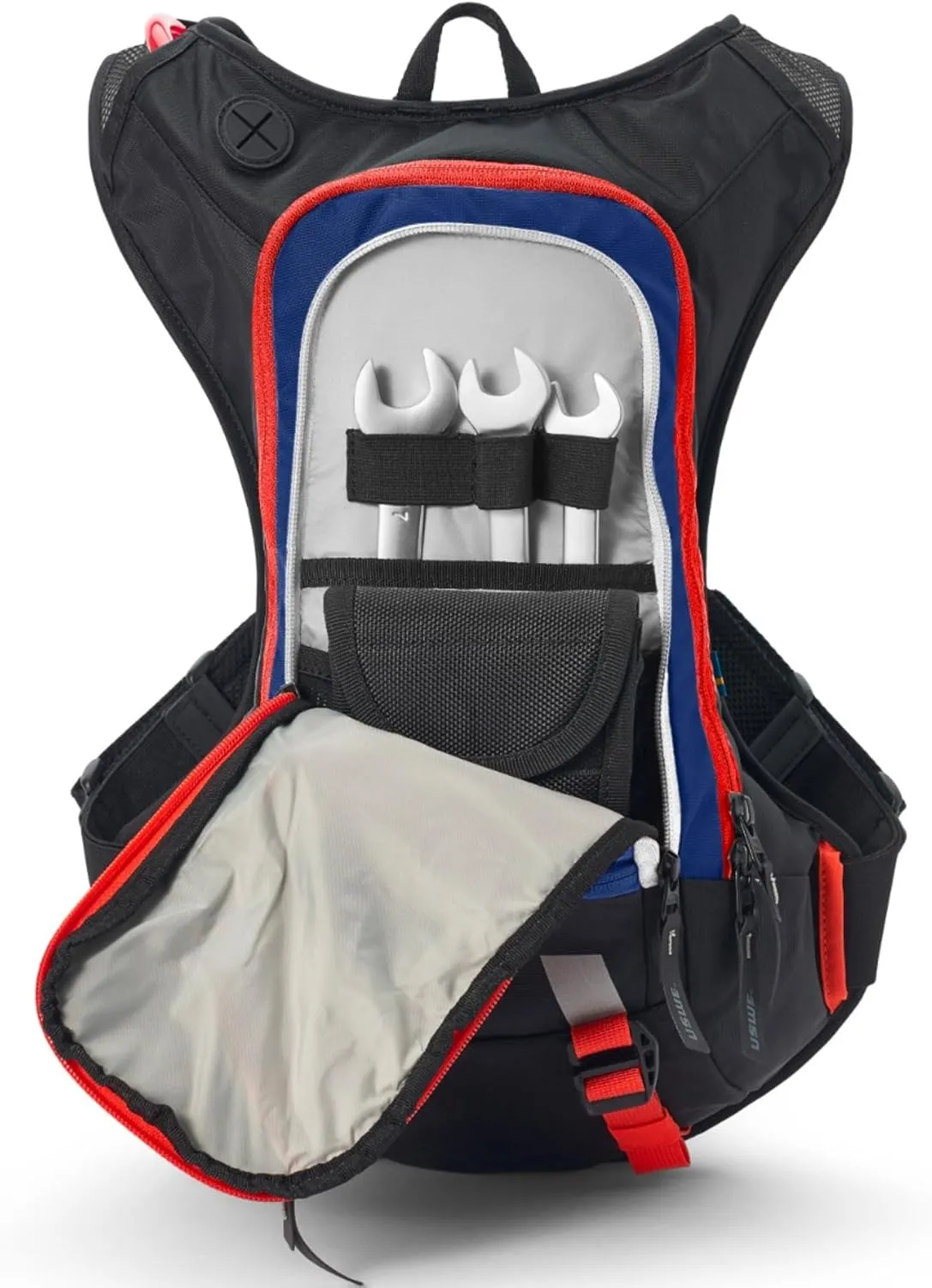 USWE Moto Hydro Hydration Pack - with Water Bladder, a High End, Bounce Free Backpack for Enduro and Off-Road Motorcycle