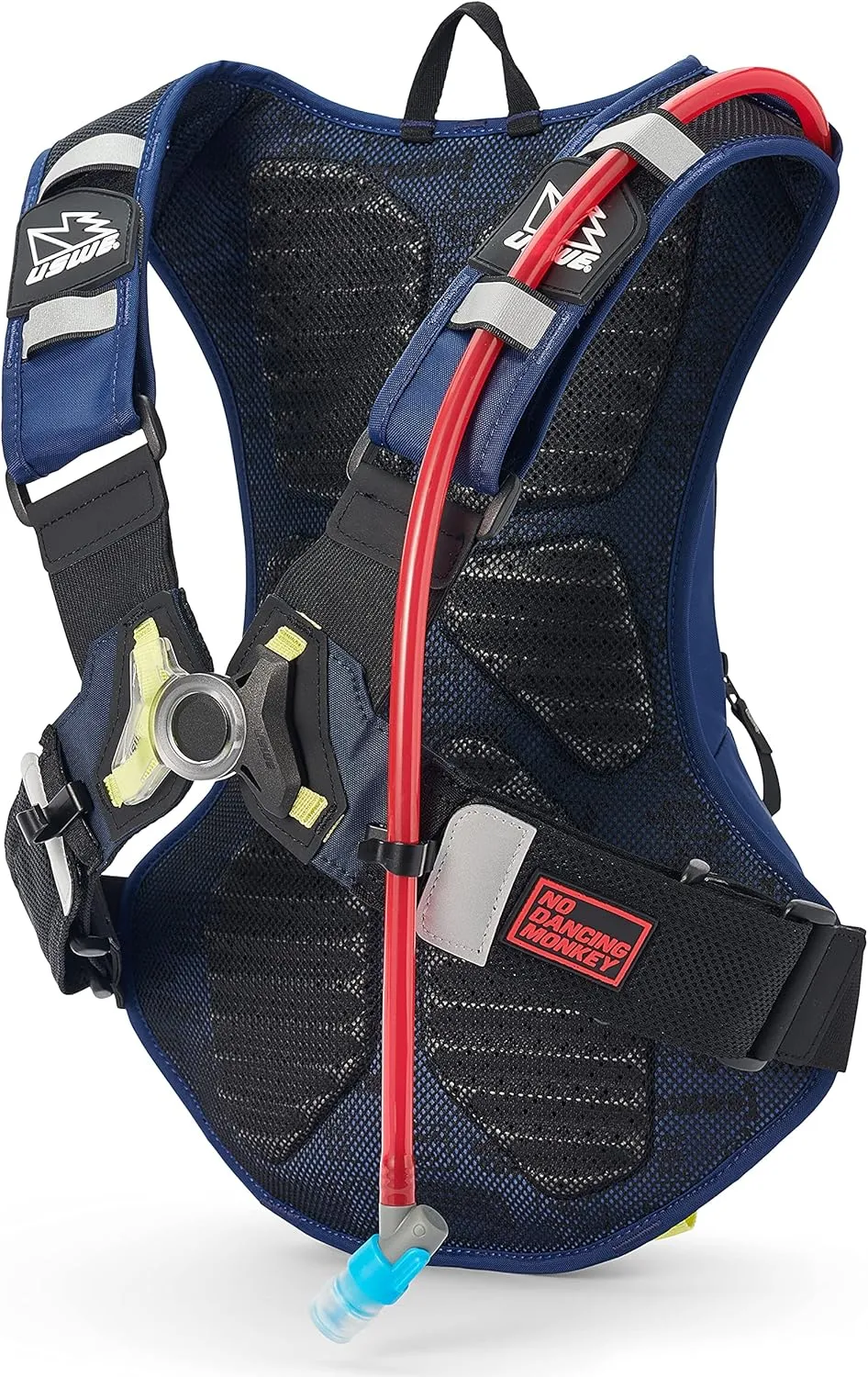 USWE Moto Hydro Hydration Pack - with Water Bladder, a High End, Bounce Free Backpack for Enduro and Off-Road Motorcycle