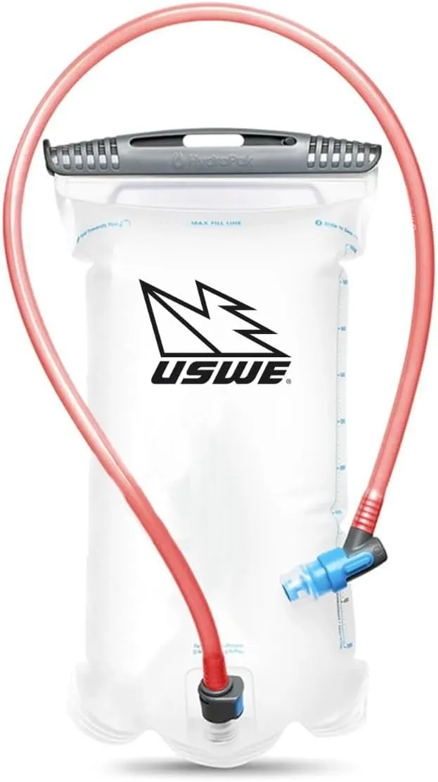 USWE Moto Hydro Hydration Pack - with Water Bladder, a High End, Bounce Free Backpack for Enduro and Off-Road Motorcycle