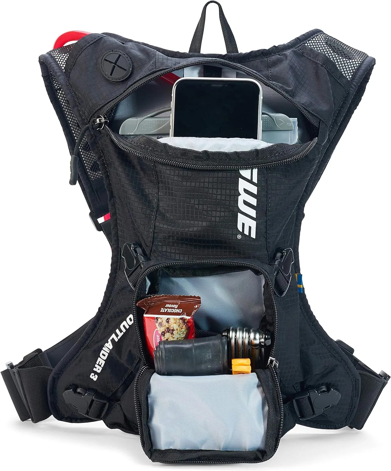 USWE Outlander Hydration Pack with Water Bladder, Hydration Backpack - Backpack for Cycling, MTB, Trail Running & More