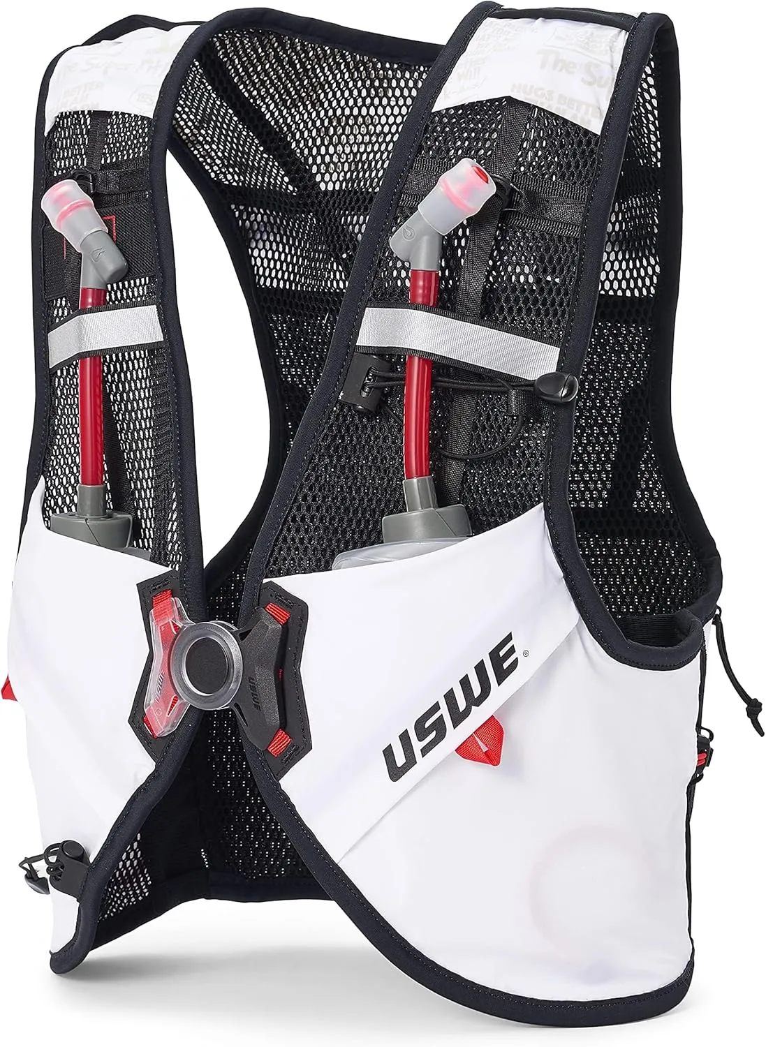 USWE Pace - Running Vest Hydration Pack with 2 x 500ml UltraFlask, Backpack for Men and Women