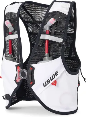 USWE Pace - Running Vest Hydration Pack with 2 x 500ml UltraFlask, Backpack for Men and Women