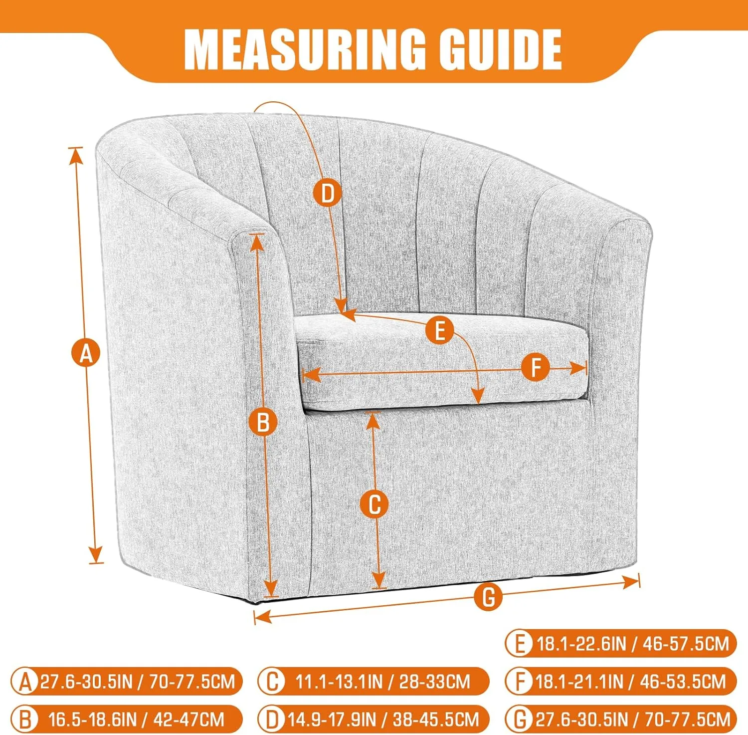 VANSOFY Club Chair Slipcover 2 Piece Stretch Barrel Chair Covers Jacquard Tub Chair Slipcovers Soft Armchair Sofa Cover Couch Furniture Protector（2 Pack,Burgundy）