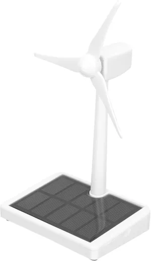 VANZACK DIY Solar Windmill Model Assembled Science for Portable Educational Solar Powered Wind Turbine Develop Creativity and Observation Skills for Home and Classroom