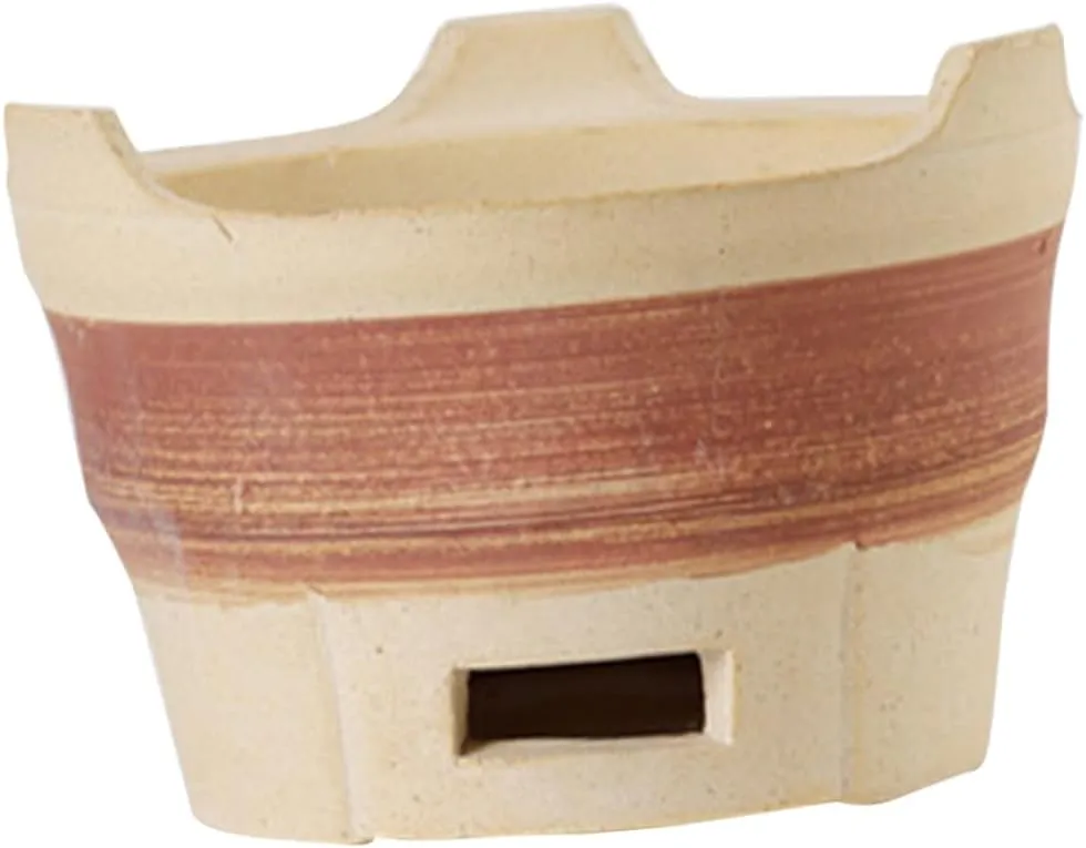 Versatile Clay Grill Stove Outdoor Cooking Tool for Bbq Camping Parties
