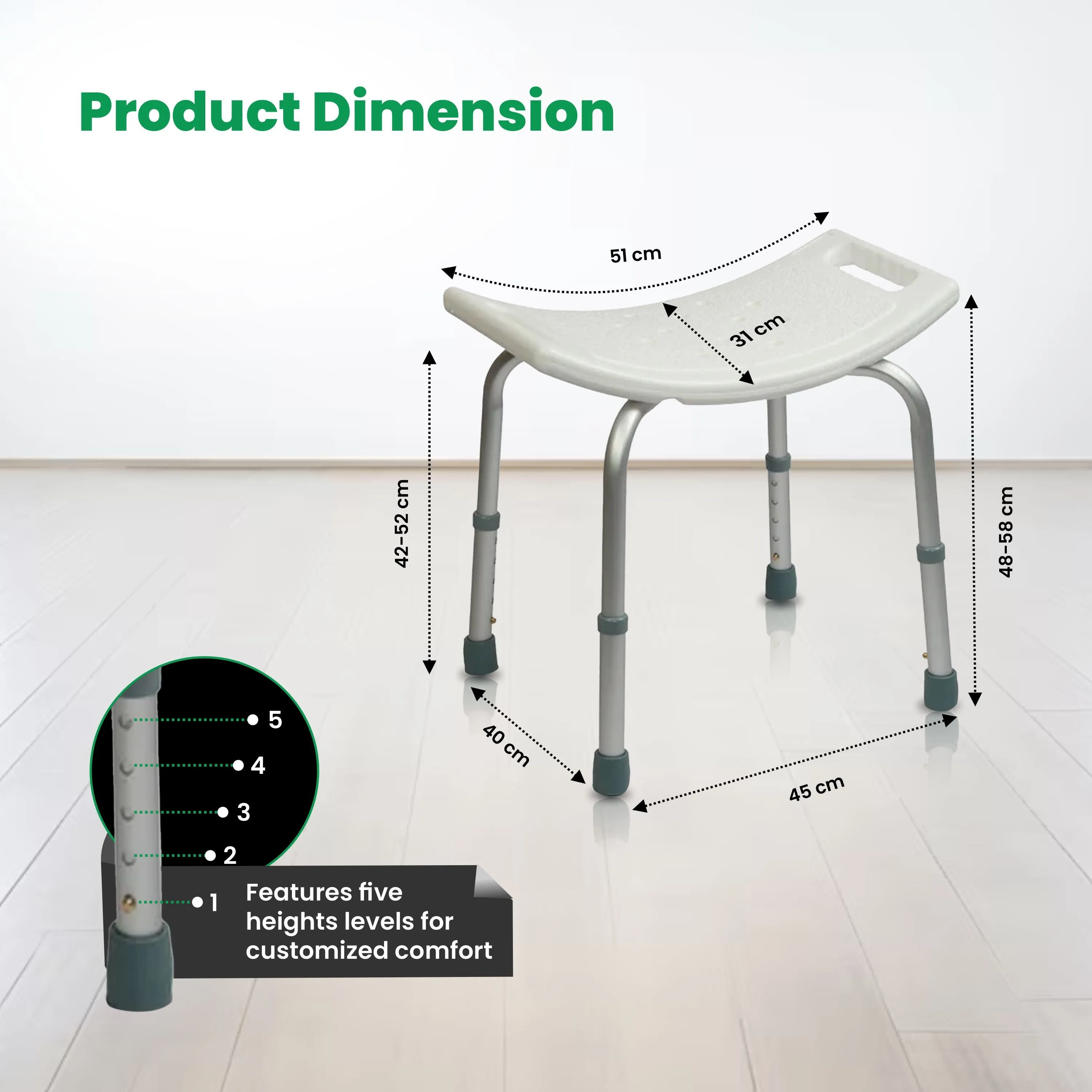 VMS Careline Shower Seat ALPHA